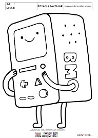 adventure-time boyama sayfaları